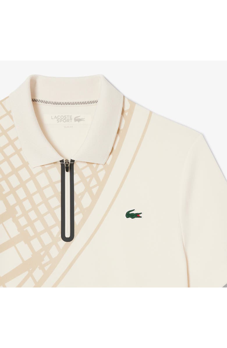 Lacoste Half Zip Polo, Alternate, color, Lapland