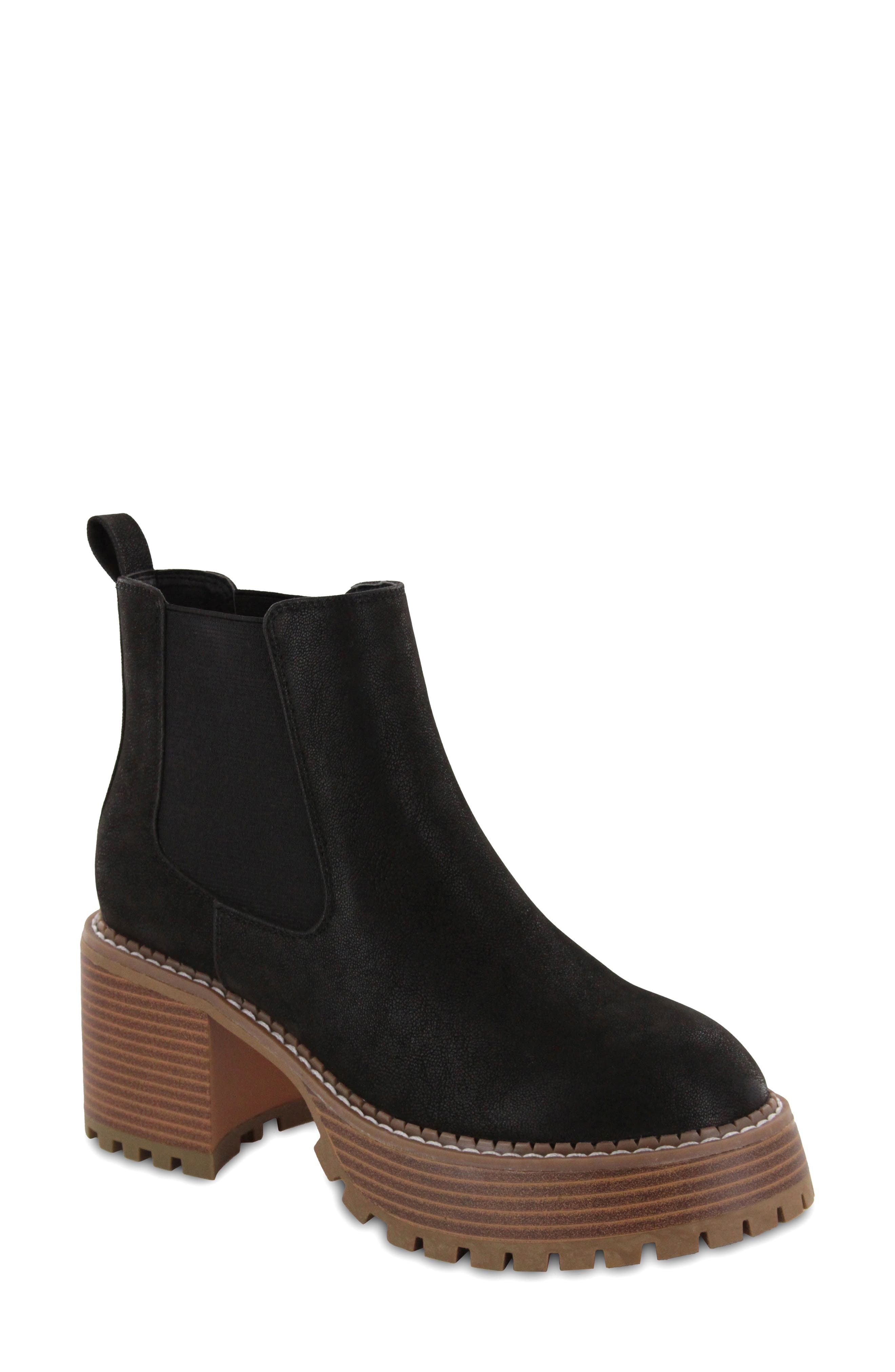 MIA Ali Platform Lug Sole Boot, Main, color, 