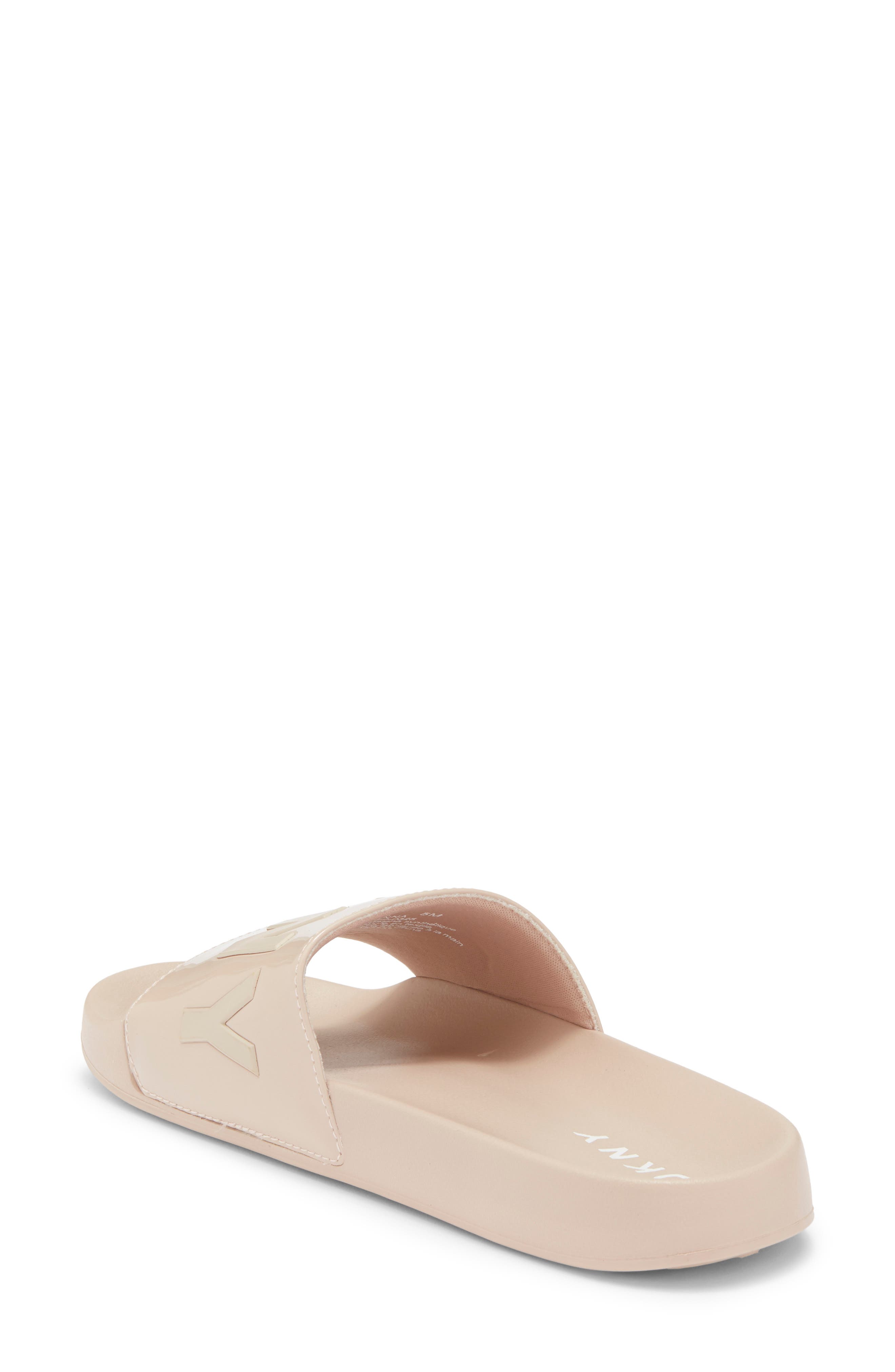 Zinna Pool Slide Sandal, Alternate, color, PINK NUDE