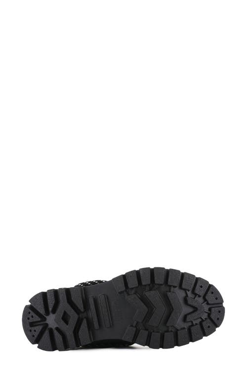 Palladium Pallashock Lo Hiver Water Repellent Faux Fur Boot In Black