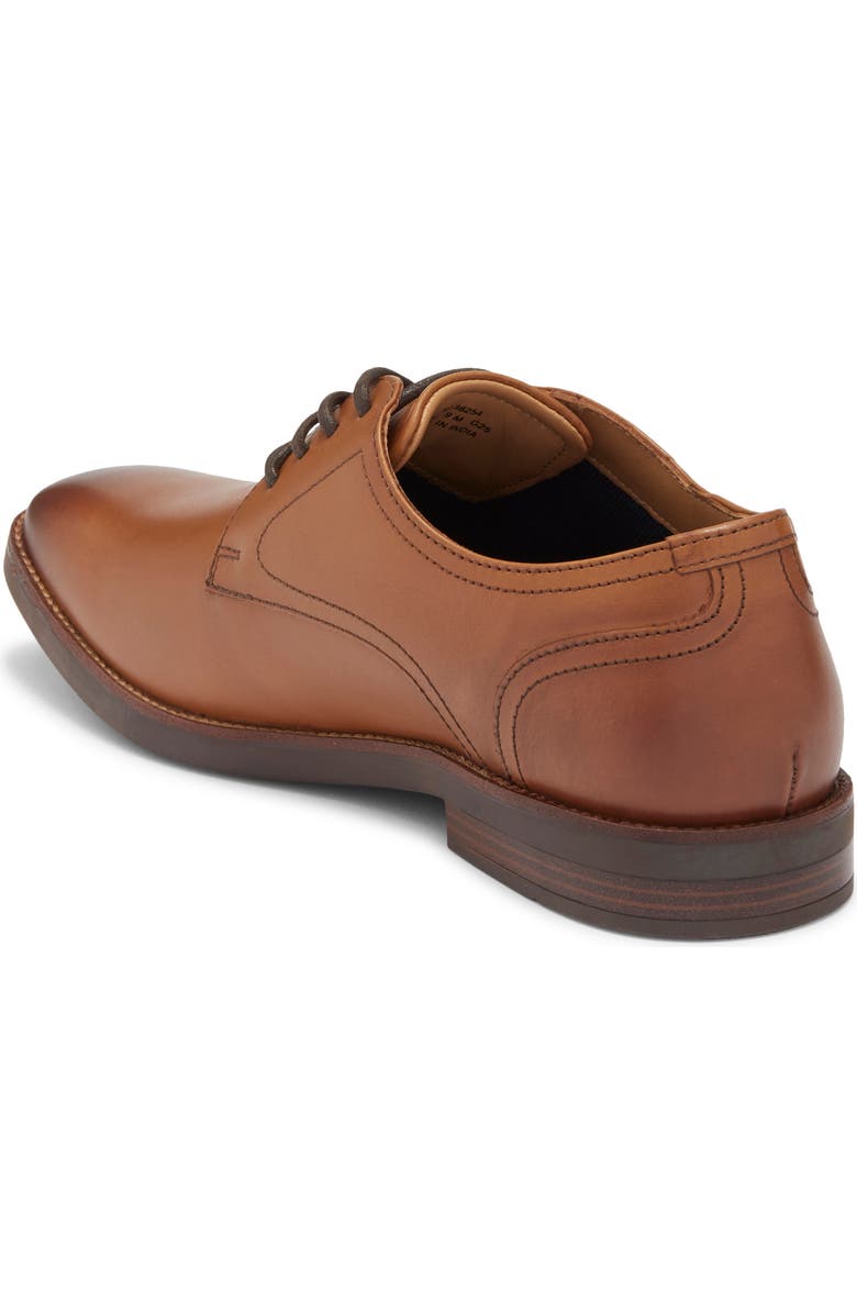 Johnston & Murphy Borland Plain Toe Derby, Alternate, color, Tan