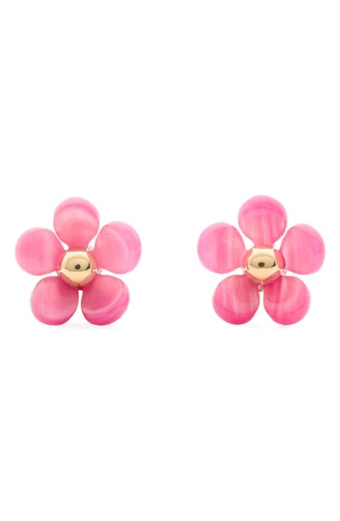 summer daze flower stud earrings