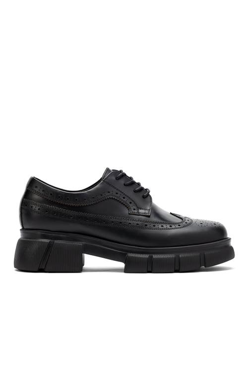 Marc Nolan Ms. Alexander Leather Lug Wingtip Derby