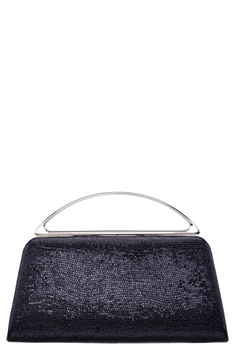 Genesis Faux Leather Clutch