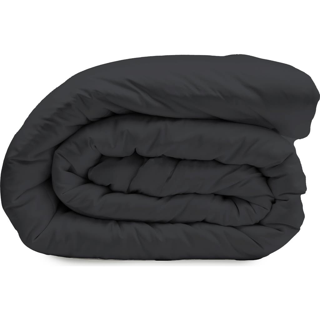 Ettitude Luxe Sateen+ Duvet Cover In Black