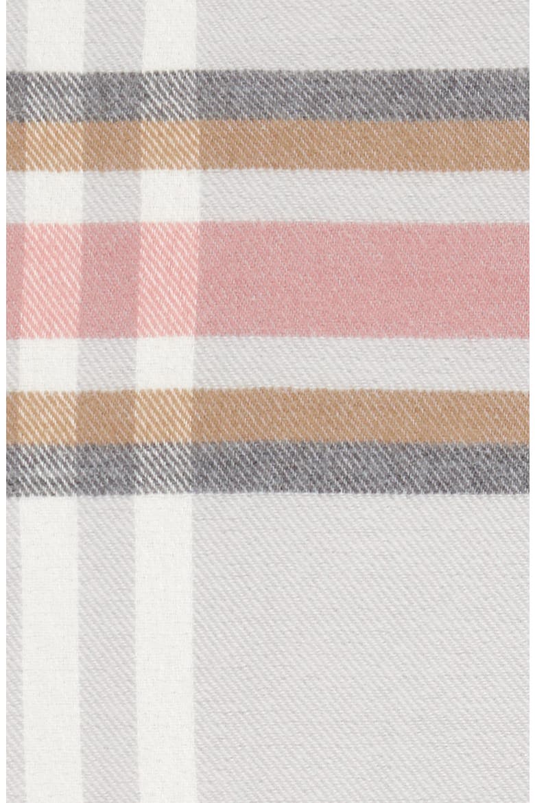 Reversible Plaid Infinity Scarf, Alternate, color, GREY MULTI