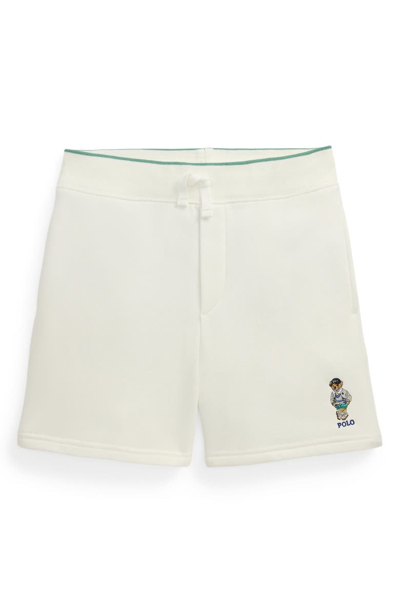 Polo Ralph Lauren Kids' Polo Bear Fleece Drawstring Shorts, Main, color, 