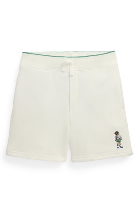 Kids' Polo Bear Fleece Drawstring Shorts (Big Kid)