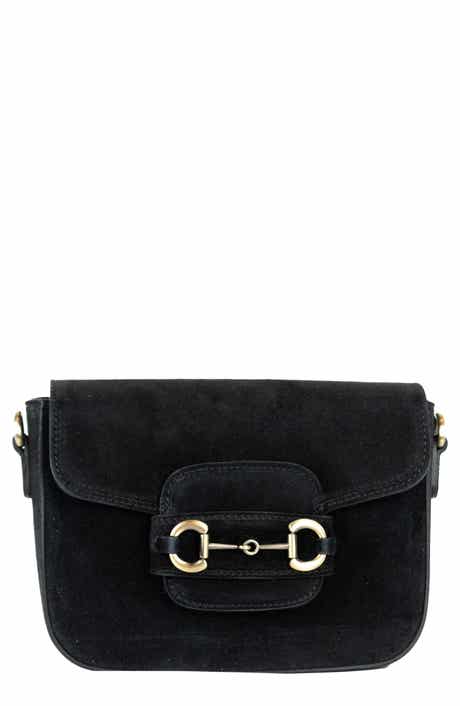 Persaman New York Suede Crossbody Bag