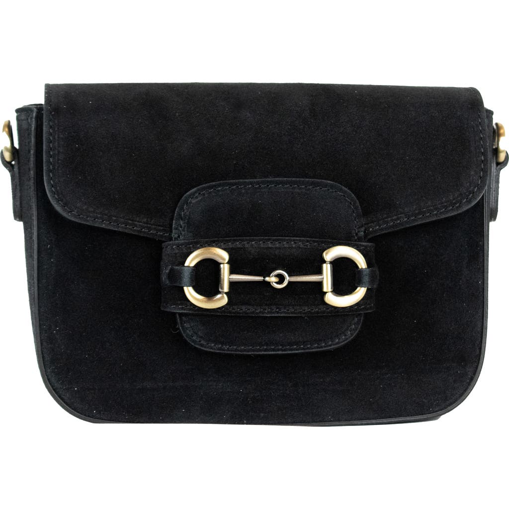 Persaman New York Suede Crossbody Bag