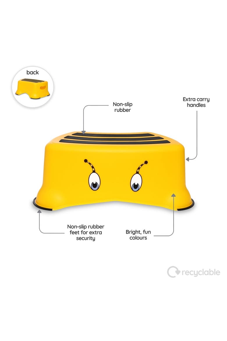 Travel Potty, Trainer Seat & Step Stool, Alternate, color, Bumblebee