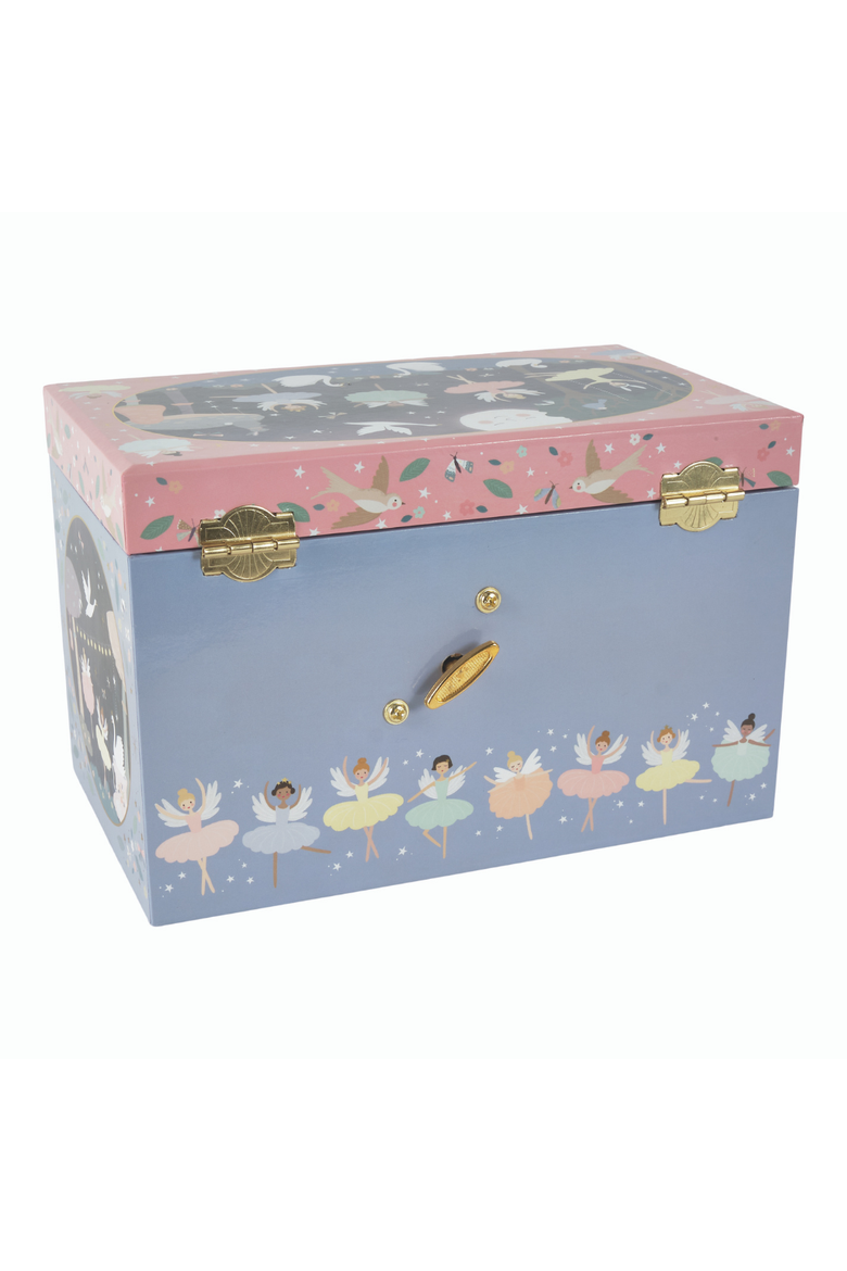 Jewelry Box Enchanted Plays Swan Lake, Alternate, color, Enchanted