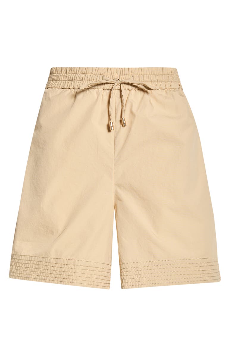 Tommy Bahama Cotton Poplin Drawstring Shorts, Main, color, Tanned
