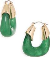 Cara Statement Basket Hoop Earrings