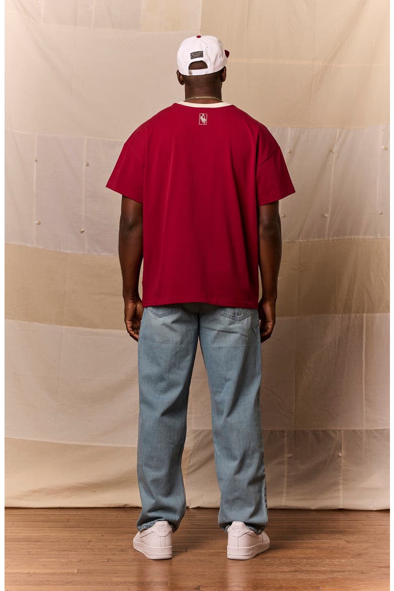 The Rec Tee, Alternate, color, Vintage Red