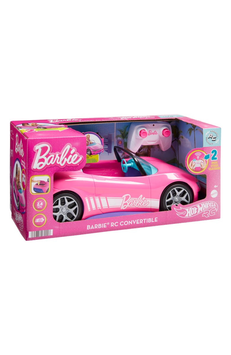 Barbie Hot Wheels Remote Control Barbie Convertible, Alternate, color,