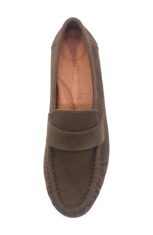 Gentle Souls Crew Woven Leather Loafer In Multi