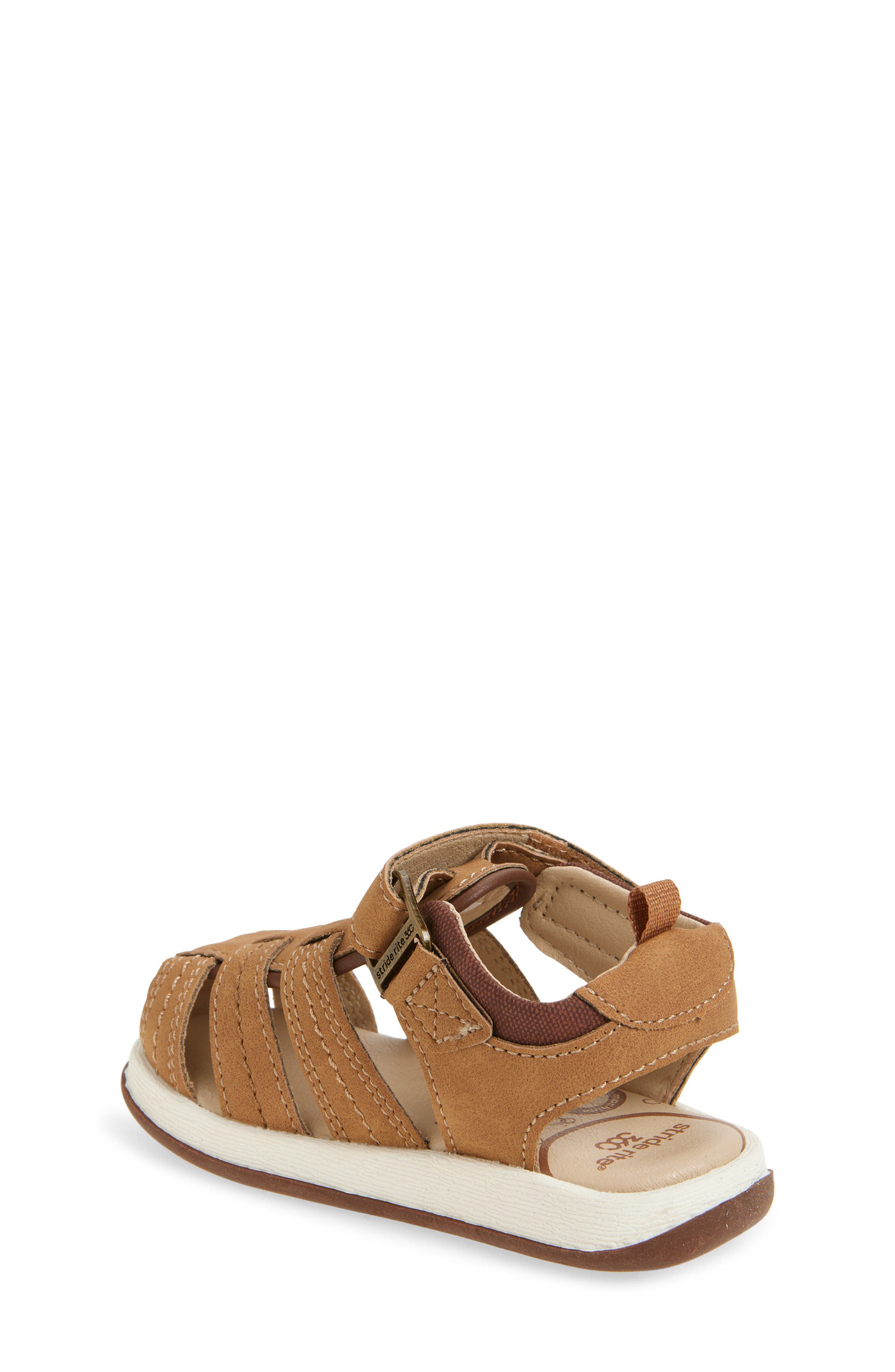 Stride Rite Paddy Fisherman Sandal, Alternate, color, Tan