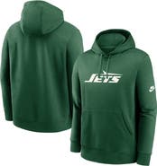 Nike Men's Nike Green New York Jets Rewind Club Logo Pullover Hoodie