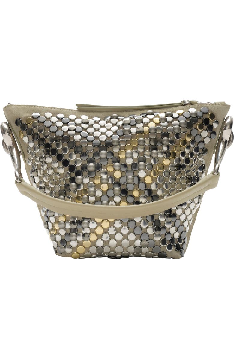 Burberry Mini Bridle Shoulder Bag, Alternate, color, Hunter Beige