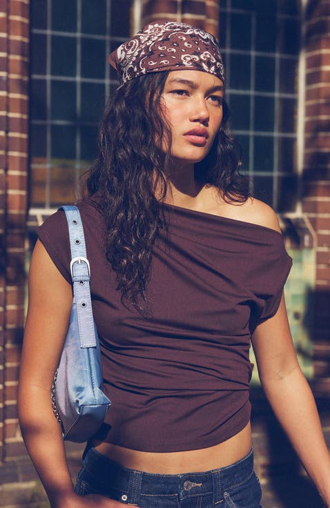 Women's Georgie Off Shoulder Short Sleeve