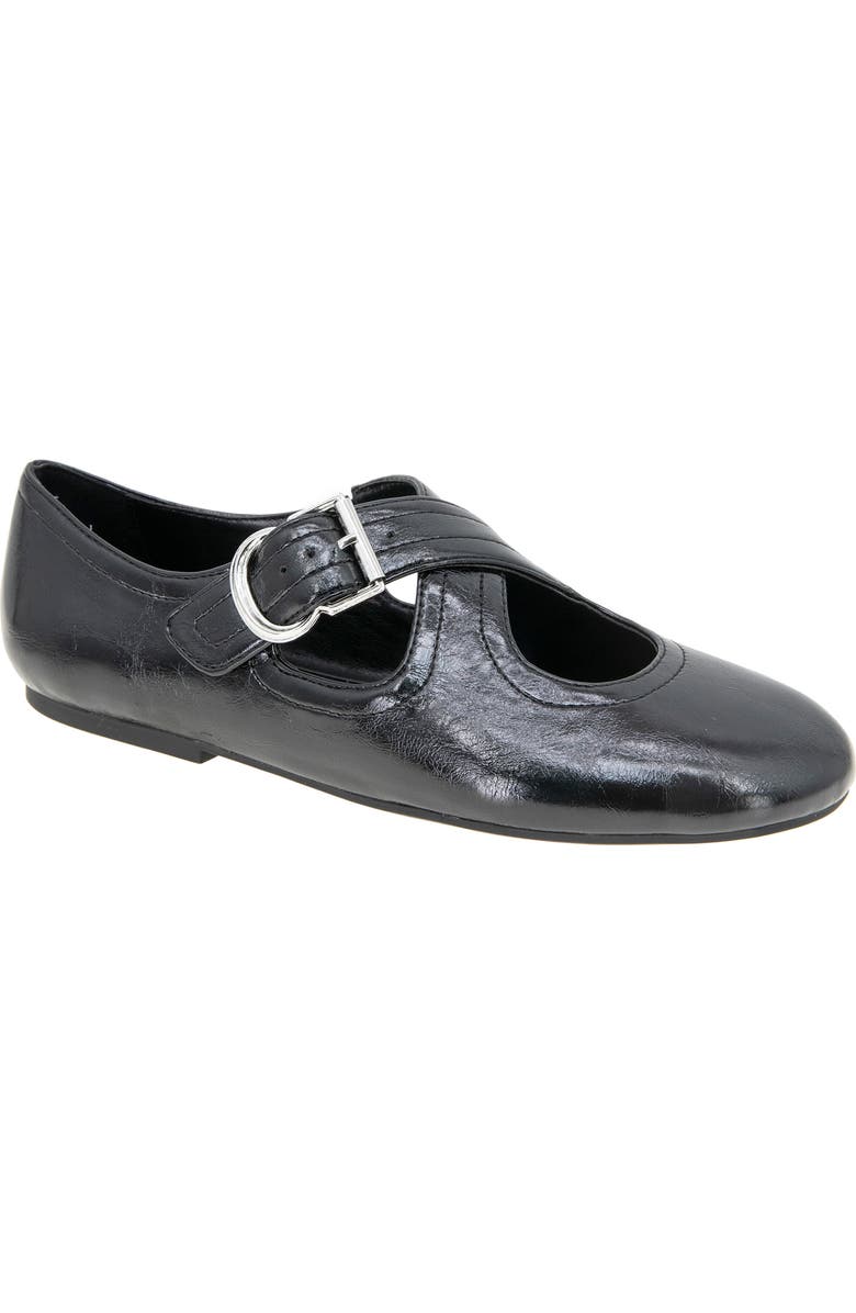BCBGeneration Maya Mary Jane Flat, Main, color, Black