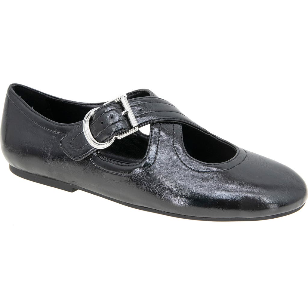 Bcbgeneration Maya Mary Jane Flat In Black
