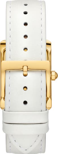 The Eleanor Leather Strap Watch, 25mm x 34mm