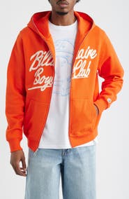 Billionaire Boys Club Script Logo Cotton Fleece Hoodie