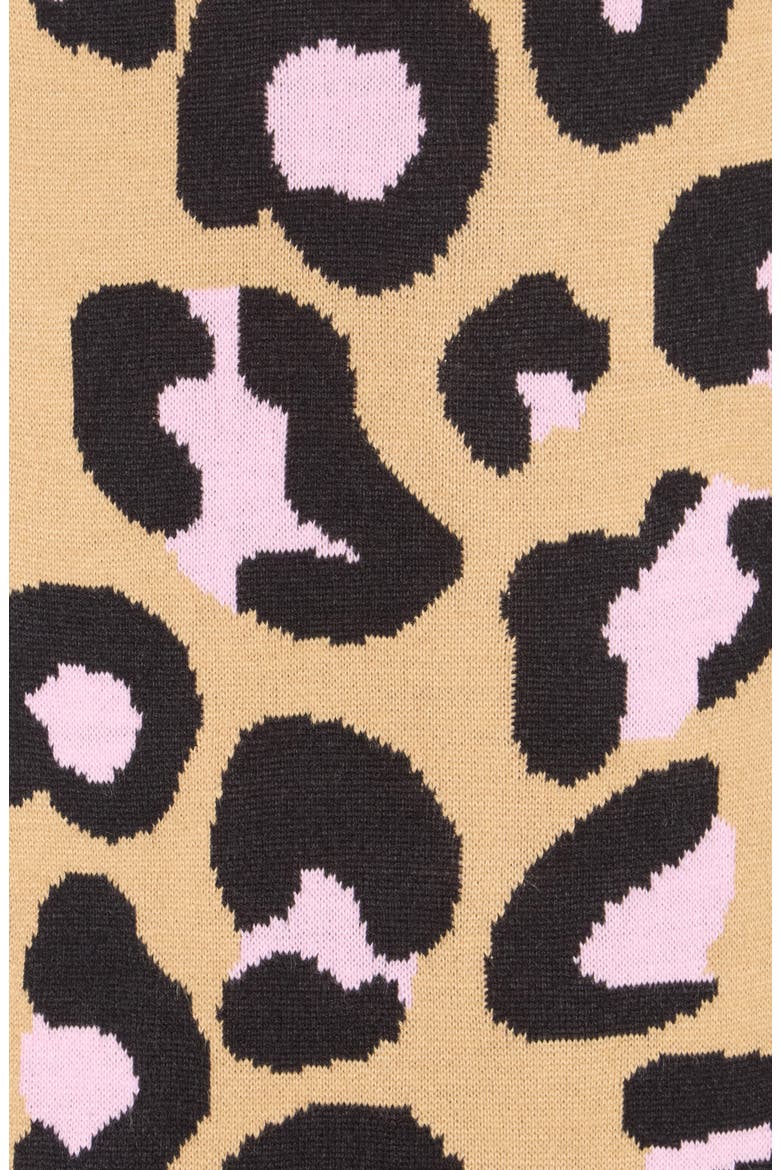 Leopard Scarf, Main, color, NATURAL