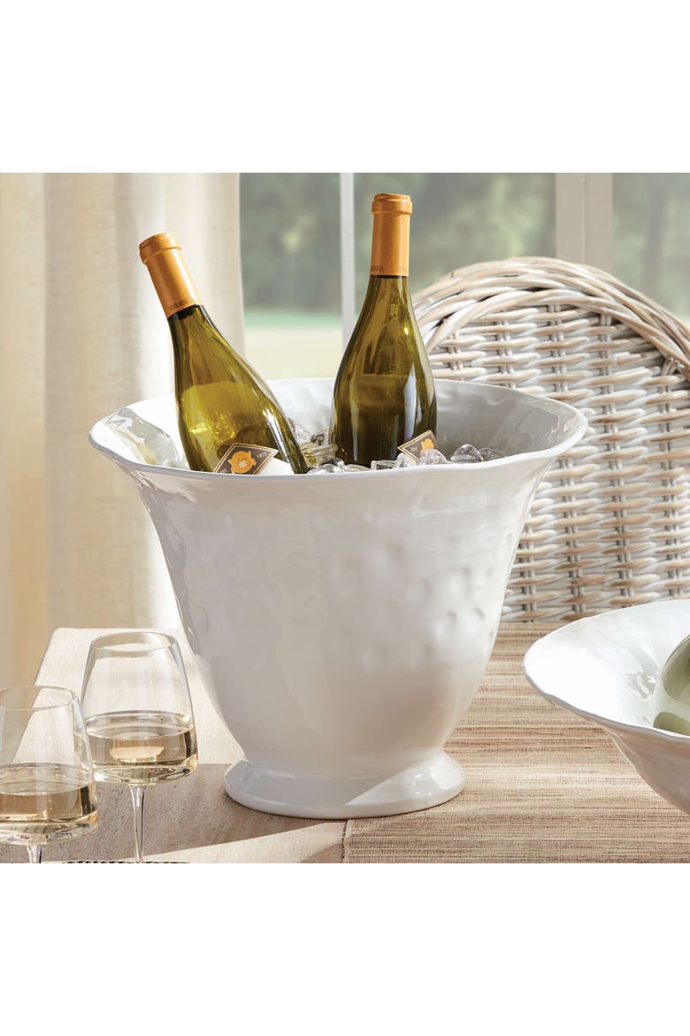Barclay Butera Sorrento Decorative Bowl Tall, Alternate, color, White