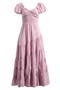 Sundrenched Smocked Puff Sleeve Maxi Dress