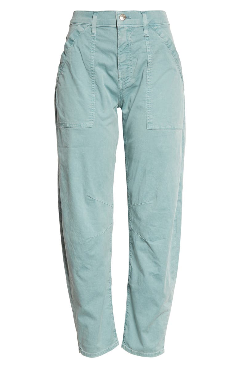 Veronica Beard Charlie Barrel Crop Pants, Alternate, color, 