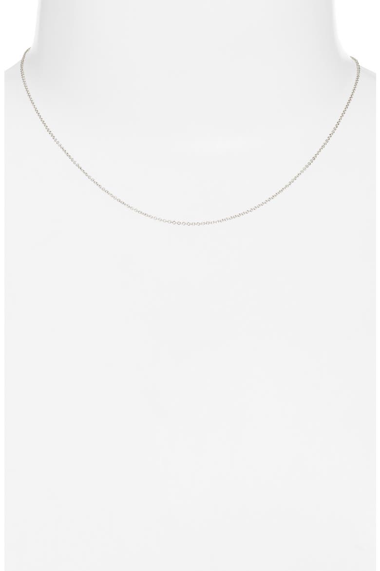 Sterling Silver Chain Necklace, Alternate, color, SILVER