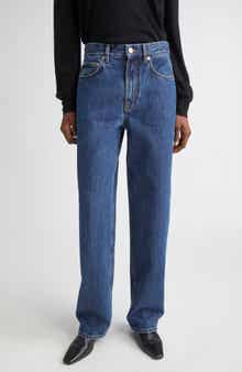 LOULOU DE SAISON Samur High Waist Tapered Leg Jeans