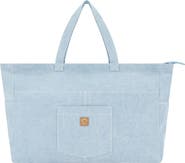 C & C California Multipocket Denim Tote Bag