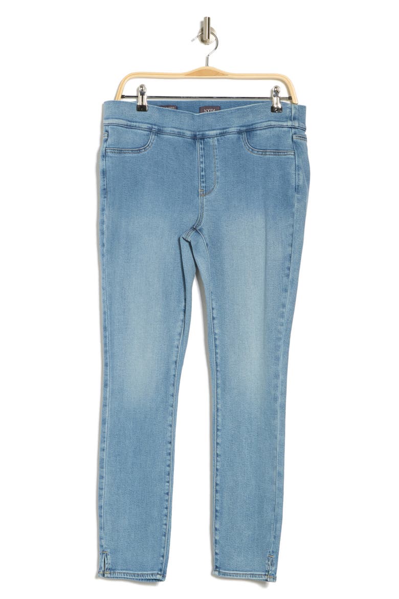 Alina Pull-On Soft Contour Denim Legging Jeans, Alternate, color, BLUE VALLEY