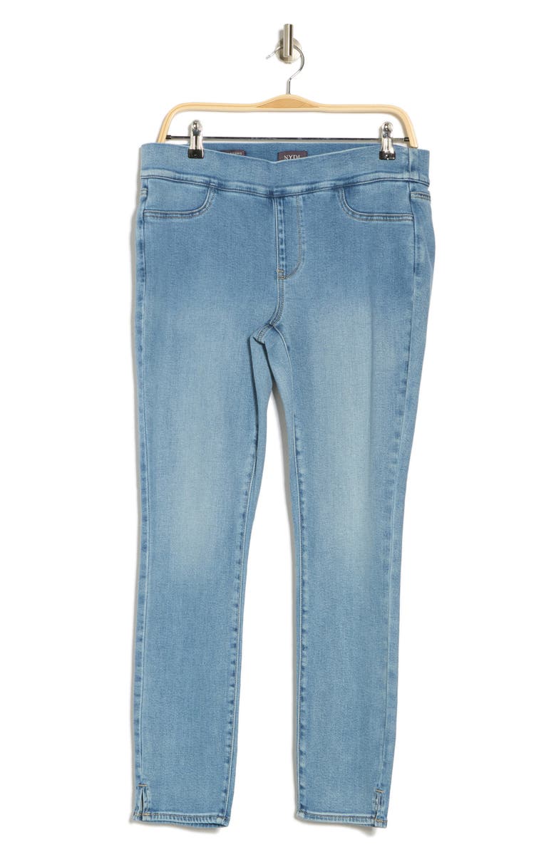 NYDJ Alina Pull-On Soft Contour Denim Legging Jeans, Alternate, color, Blue Valley
