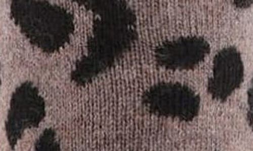 Memoi Leopard Assorted 2-pack Crew Socks In Brown