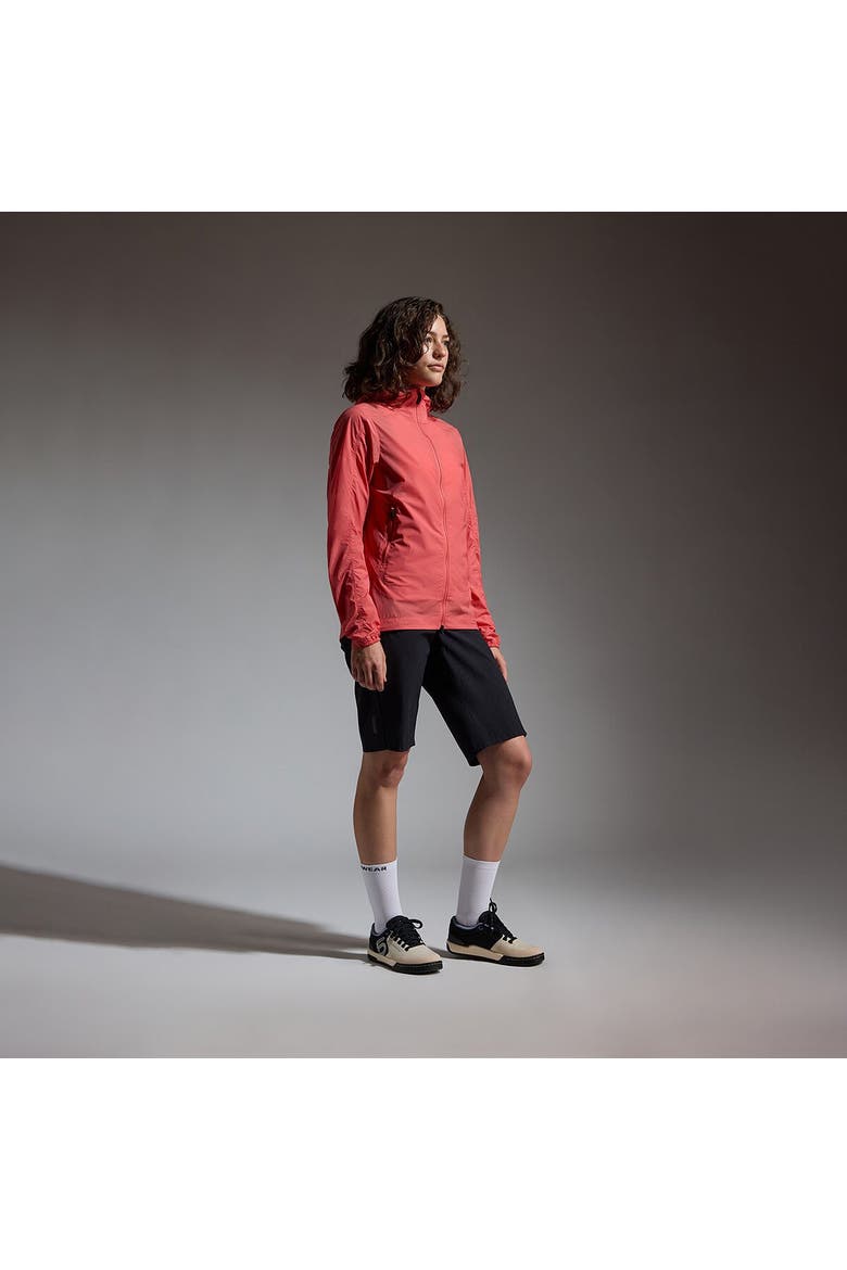 Fernflow Hooded Windbreaker - Women's, Alternate, color, Coral Red