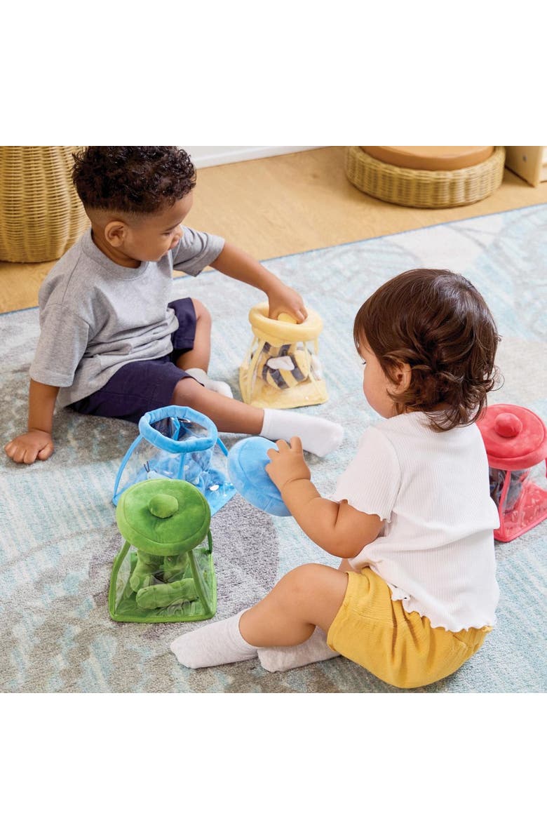 Kaplan Early Learning Company Sorting Color Bug Jars, Alternate, color, Multicolored