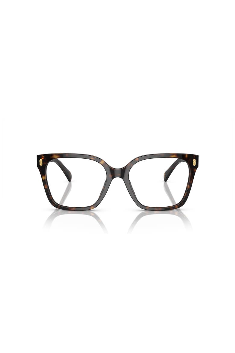 53mm Square optical glasses, Alternate, color, Tortoise
