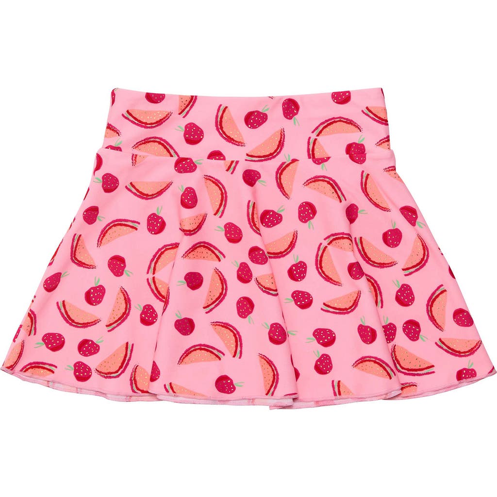 Snapper Rock Kids' Berry Sweet Skirted Bikini Bottoms in Pink  product