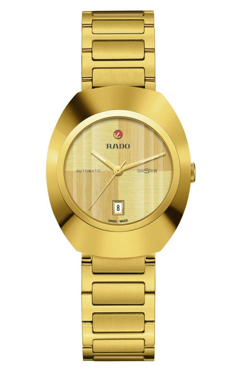 Rado Diastar Original Automatic Bracelet Watch, 30mm