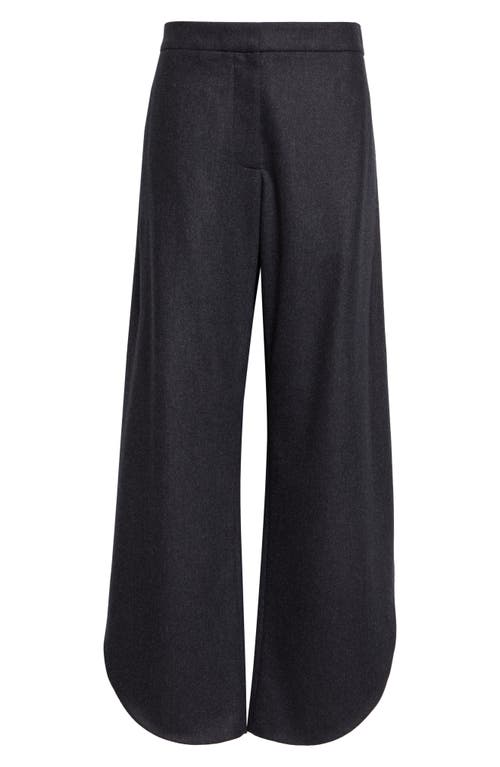 Alaïa Petal Merino Wool Pants In Black