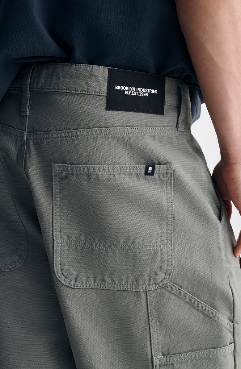 Brooklyn Industries Williamsburg Relaxed Fit Cotton Canvas Carpenter Shorts, Alternate, color, 