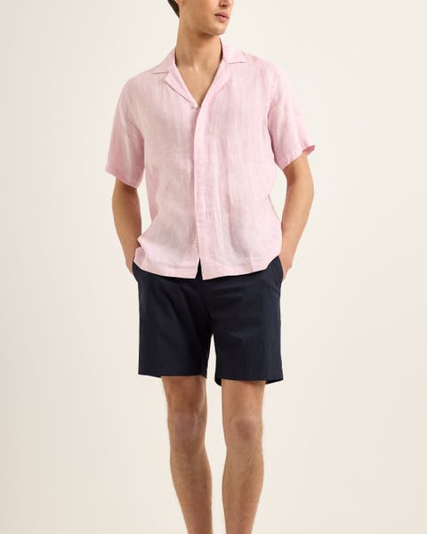 Norwich Seersucker Tailored-Fit Shorts