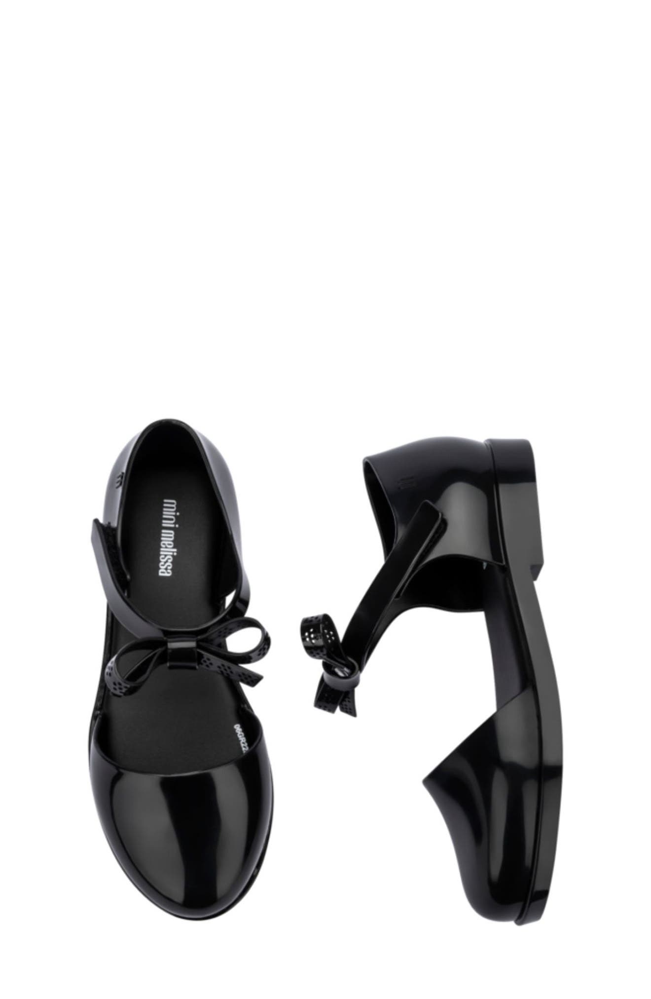 Mini Melissa Kids
 Amy Ankle Strap Flat, Alternate, color, 