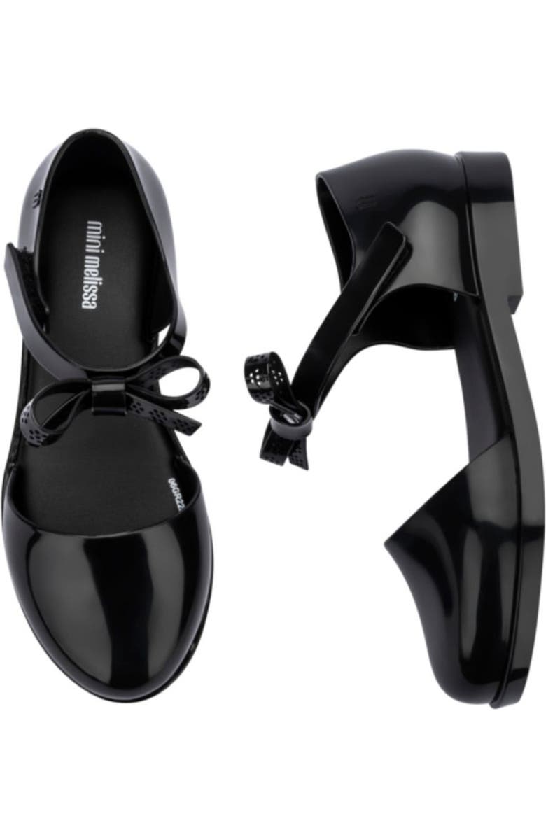 Mini Melissa Kids' Amy Ankle Strap Flat, Alternate, color,