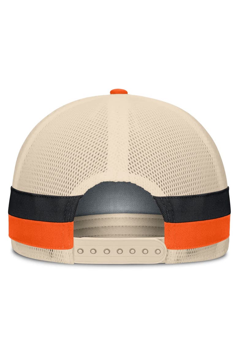 Men's Fanatics Orange/Cream Oregon State Beavers Prestige Trucker Adjustable Hat, Alternate, color, Orange